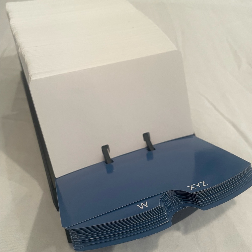 Rolodex Card File NEW R-530 Home Open VIP Office Organization Business Large - Picture 2 of 11